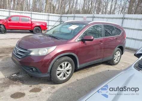 2012 Honda Cr-V Ex-L z USA, uszkodzony, nr VIN 5J6RM4H71CL024969